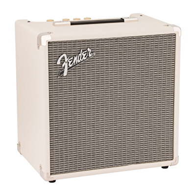 Fender Limited Edition Rumble 25 V3 Ivory Bas Gitar Amfisi UK