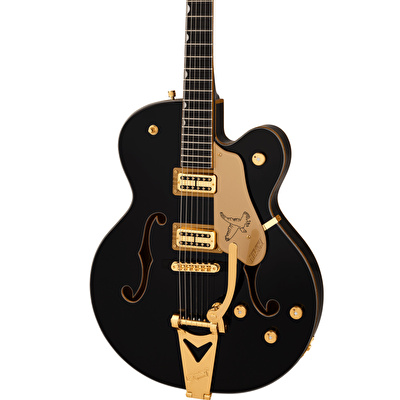 Gretsch Synchromatic Falcon Hollowbody Bigsby Abanoz Klavye Black Elektro Gitar