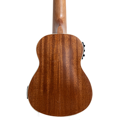 Puka KTH-24EQ  Maun Kapak Kesik Kasa Dahili Tunerli Concert Elektro Ukulele