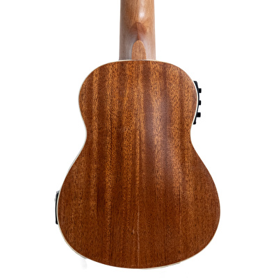 Puka KYTH-21EQ Ladin Kapak Kesik Kasa Dahili Tunerli Soprano Elektro Ukulele