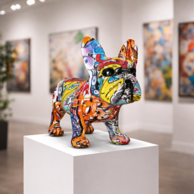 SOFIART Max Bulldog Figür