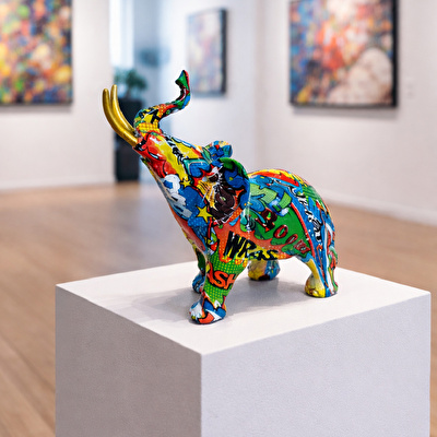 SOFIART Mini Fil Figür