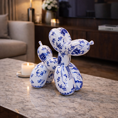 SOFIART Pop Art Balloon Köpek Dekoratif Figür