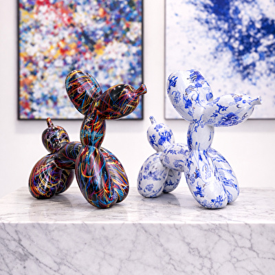 SOFIART Pop Art Balloon Köpek Figür