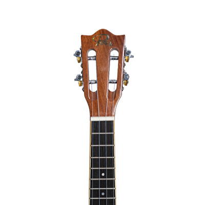 Puka KXS-21EQ Venge Kapak Kesik Kasa Tunerli Soprano Elektro Ukulele