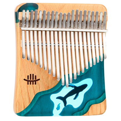 HLURU KWD21 Whale Deep Ocean Plate 21 Tuşlu Kalimba