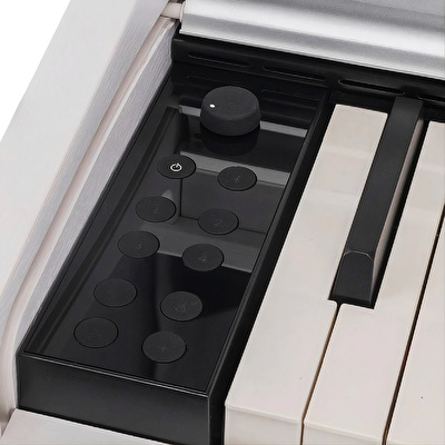 GEWA DP510 Beyaz Dijital Duvar Piyanosu (Steinway D-274 Sesleri ile) (Tabure & Kulaklık Hediyeli)