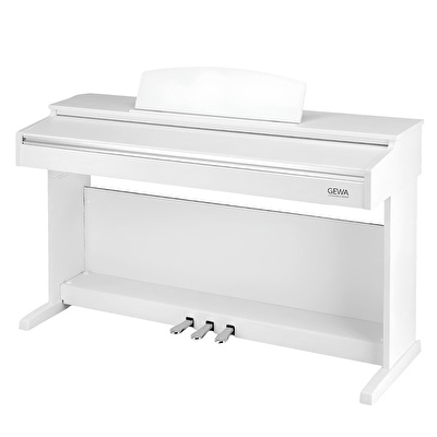 GEWA DP510 Beyaz Dijital Duvar Piyanosu (Steinway D-274 Sesleri ile) (Tabure & Kulaklık Hediyeli)