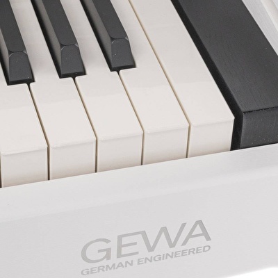 GEWA DP510 Beyaz Dijital Duvar Piyanosu (Steinway D-274 Sesleri ile) (Tabure & Kulaklık Hediyeli)