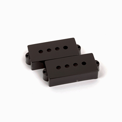 Fender Pure Vintage Precision Bass Black 2 Manyetik Kapağı