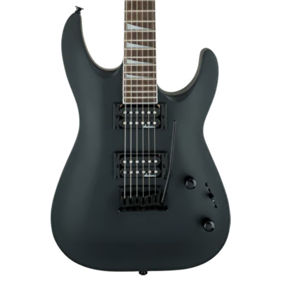 Jackson JS22 Dinky Arch Top 2-Point Tremolo Amaranth Klavye Satin Black Elektro Gitar