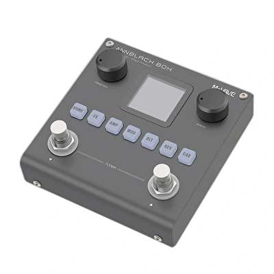 M-Vave Blackbox Siyah Kompakt Gitar Stompbox Prosesör