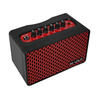M-Wave SP100 RED Şarjlı Gitar Amplifikatörü