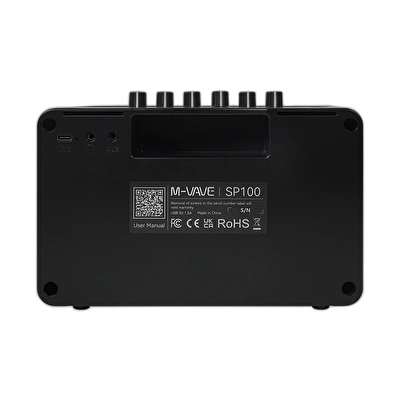 M-Wave SP100 RED Şarjlı Gitar Amplifikatörü