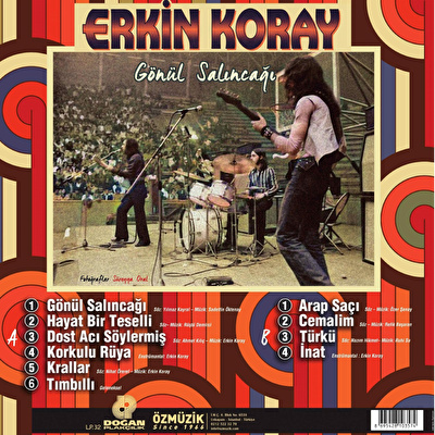 Erkin Koray - Gönül Salıncağı (Renkli Plak)