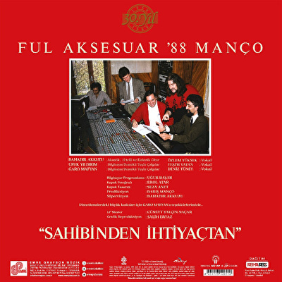 Barış Manço - Full Aksesuar 88 / Sahibinden İhtiyaçtan (Renkli Plak)