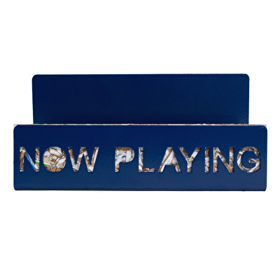 BYDA "Now Playing" Plak Display Standı Indigo Mavisi