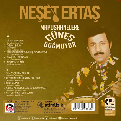 Neşet Ertaş - Mapushanelere Güneş Doğmuyor / Kendim Ettim Kendim Buldum