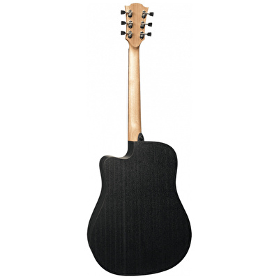 Lag T70DCE-B&B Dread Cut Black & Brown Burst Elektro Akustik Gitar