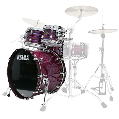 TAMA WBS52RZS-LPO Starclassic Walnut/Birch Lacquer Phantasm Oyster 5 Parça (22B/10T/12T/14F/16F) Akustik Davul Seti