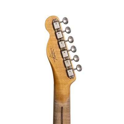 Fender Custom Shop 1951 Telecaster Journeyman Relic Akçaağaç Klavye Aged Nocaster Blonde Elektro Gitar