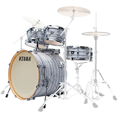 TAMA CK52KRS-ICA Superstar Classic Ice Ash Wrap 5 Parça (22B/10T/12T/16F/14S) Akustik Davul Seti