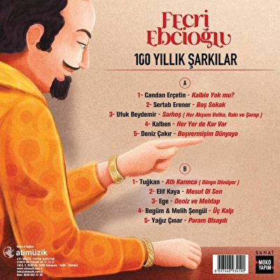 Çeşitli Sanatçılar - Fecri Ebcioğlu 100 Yıllık Şarkılar