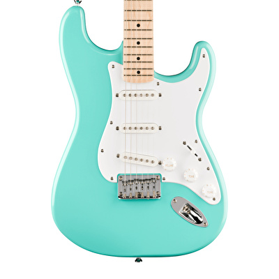 Squier Sonic Stratocaster Hard Tail Akçaağaç Klavye WPG Sea Foam Green Elektro Gitar