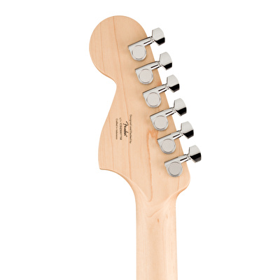 Squier Sonic Mustang Akçaağaç Klavye WPG Daphne Blue Elektro Gitar