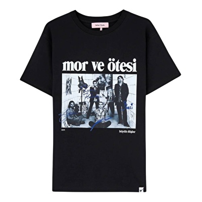 REFLECT STUDIO Büyük Düşler Premium Siyah T-Shirt