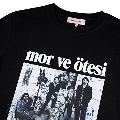 REFLECT STUDIO Büyük Düşler Premium Siyah T-Shirt