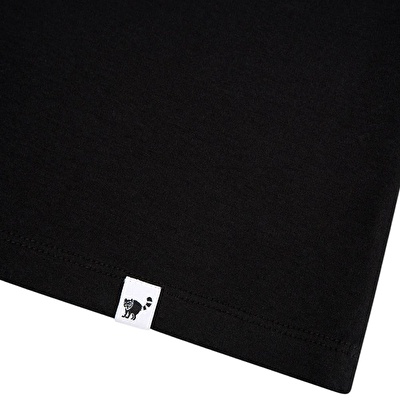 REFLECT STUDIO Büyük Düşler Premium Siyah T-Shirt