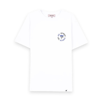 REFLECT STUDIO Gül Kendine Premium Beyaz T-Shirt