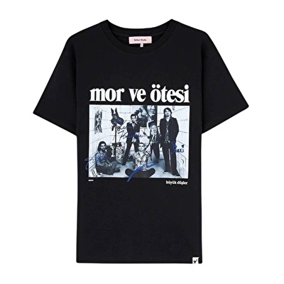 REFLECT STUDIO Büyük Düşler Premium Siyah T-Shirt