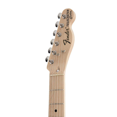 Fender Made in Japan Traditional 70s Telecaster Custom Akçaağaç Klavye Black w/Bag Elektro Gitar