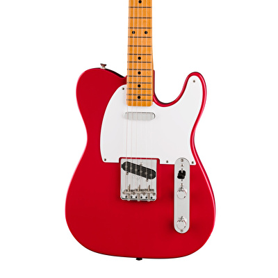 Fender Vintera III Late 50s Telecaster Akçaağaç Klavye Dakota Red Elektro Gitar