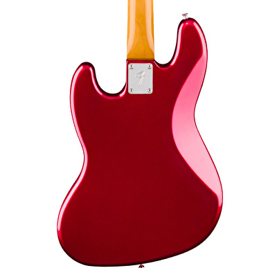 Fender Vintera III Early 70s Jazz Bass Gülağacı Klavye Candy Apple Red Bas Gitar