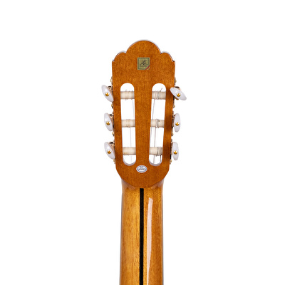 Barcelona Fuego CEQ Cutaway Natural Elektro Klasik Gitar