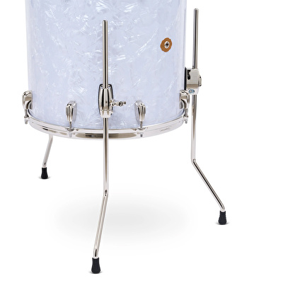 SLINGERLAND Radio King Outfit White Marine Pearl Wrap 3 Parça (18B/12T/14F) Akustik Davul Seti