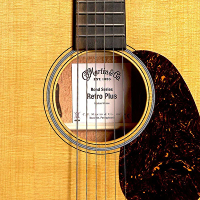 Martin DE Retro Plus Mahogany Elektro Akustik Gitar
