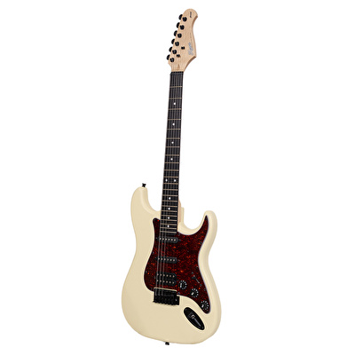 KOZMOS KST-205HSS-MSL Olympic White Elektro Gitar