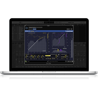 TC ELECTRONIC DYN 3000-DT Midas Heritage 3000 Dynamic Channel Plug-In Ve Hardware Kontrol Arayüzü