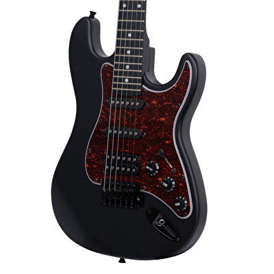 KOZMOS KST-206HSS-SBK 3/4 Elektro Gitar