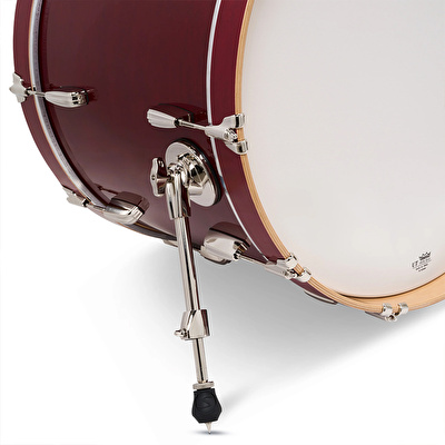 SLINGERLAND Studio King Outfit Royal Crimson Lacquer 4 Parça (18B/12T/14F/14S) Akustik Davul Seti