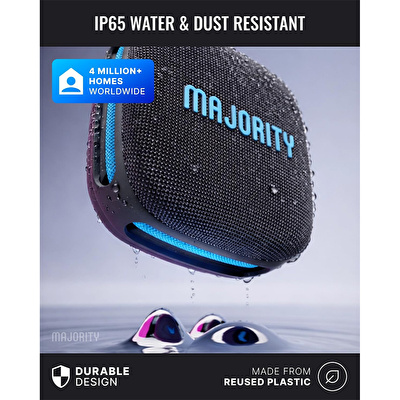 Majority Move 1 (M1) 12W IPX65 Taşınabilir Bluetooth Hoparlör