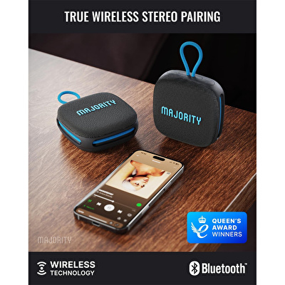Majority Move 1 (M1) 12W IPX65 Taşınabilir Bluetooth Hoparlör