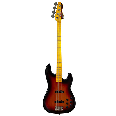 Mark Bass MB GV 4 Gloxy 3-Tone Sunburst CR MP Bas Gitar