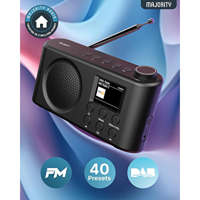 Majority Orwell Pro Taşınabilir DAB/FM Radyo Bluetooth Hoparlör