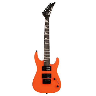 Jackson JS1X Dinky Minion Amaranth Klavye Safety Orange Elektro Gitar