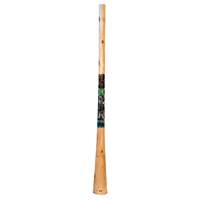 TERRE 38140023 - Boyalı Tik Ağacı Didgeridoo 130 cm